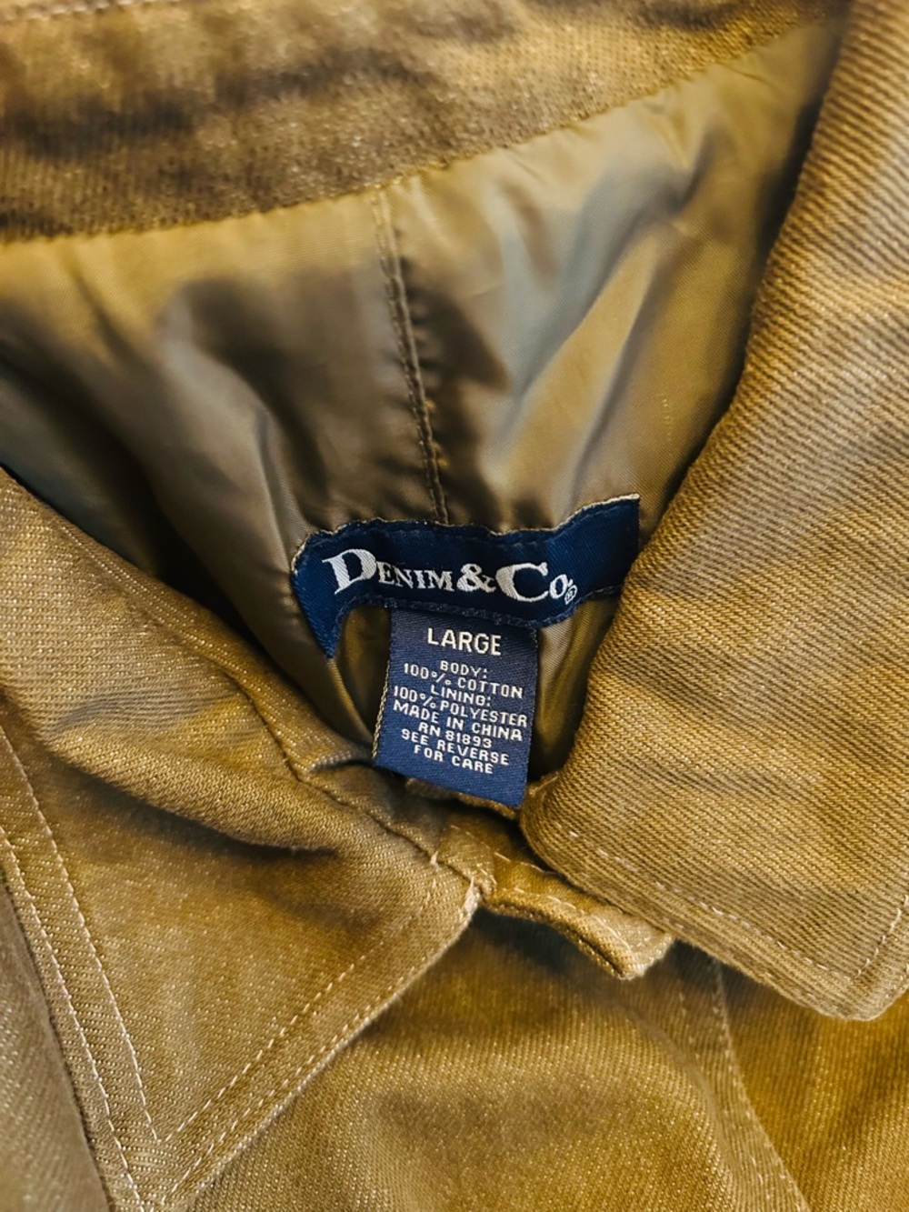 Vintage 1990’s Denim & Co. Women’s Trench Coat - Picture 12 of 15